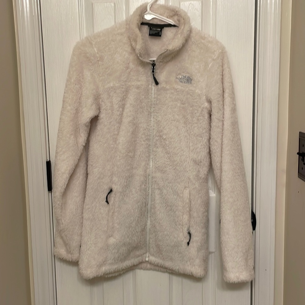 North Face Furry Jacket EUC like New XS